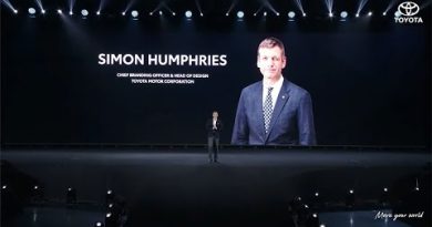The speech by Chief Branding Officer Simon Humphries during the premiere event