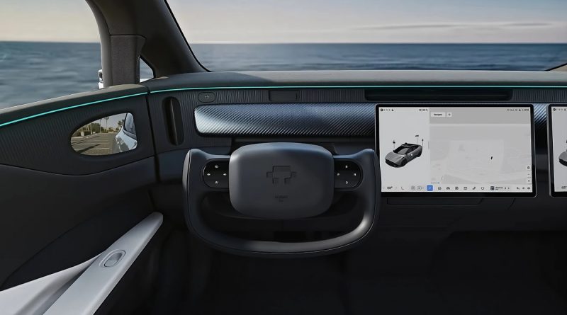 This Is the First Folding Steering Wheel for Driverless Cars