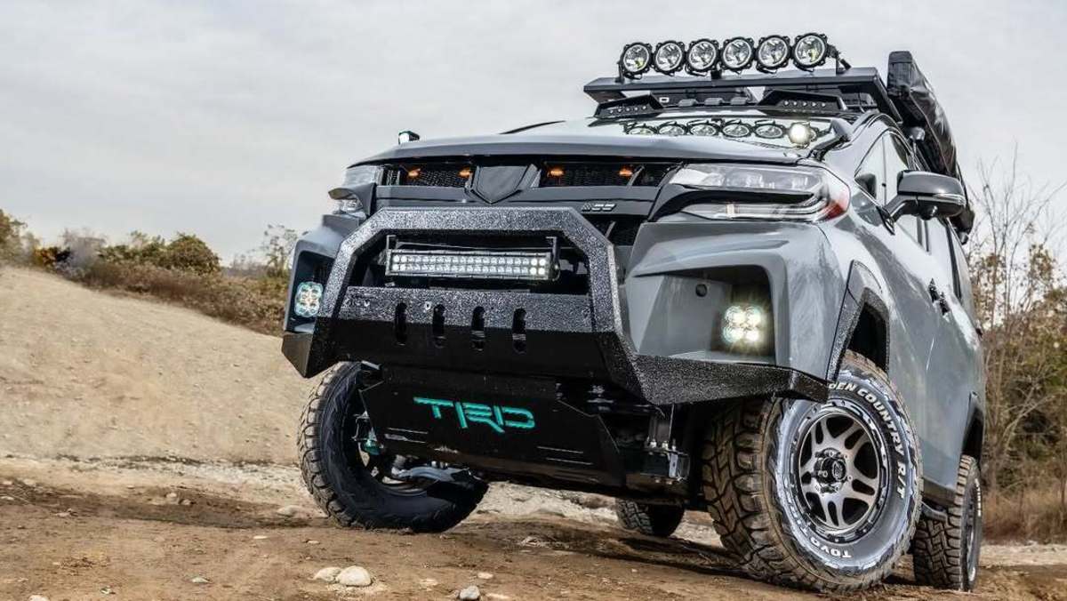 This Luxury Toyota Minivan Was Never Meant to Go Off-Road