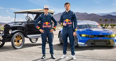 What Happens When You Take A Couple Of F1 Drivers And Tell Them They Have To Race 100 Years Of Ford Cars?